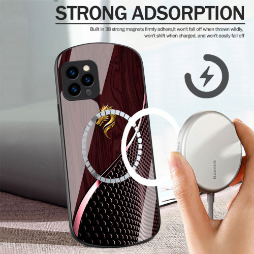 適用iPhone16手機殼15國潮14木紋13龍氣沖天12橢圓11磁吸XS全包款 適用iPhone16手機殼15國潮14木紋13龍氣沖天12橢圓11磁吸XS全包款