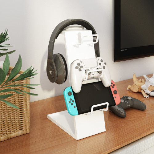 。遊戯手柄支架收納掛架適用xbox ps5ps4 switch耳機手機架掛鉤通