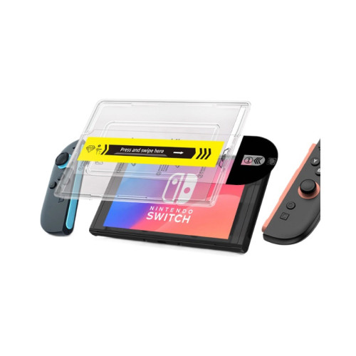適用任天堂Switch2遊戯機鋼化膜無塵倉自動除塵秒貼艙螢幕保護膜 適用任天堂Switch2遊戯機鋼化膜無塵倉自動除塵秒貼艙螢幕保護膜