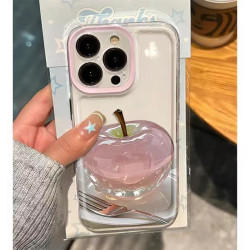 爆款夢幻水晶蘋果適用iPhone16/15promax手機殼蘋果