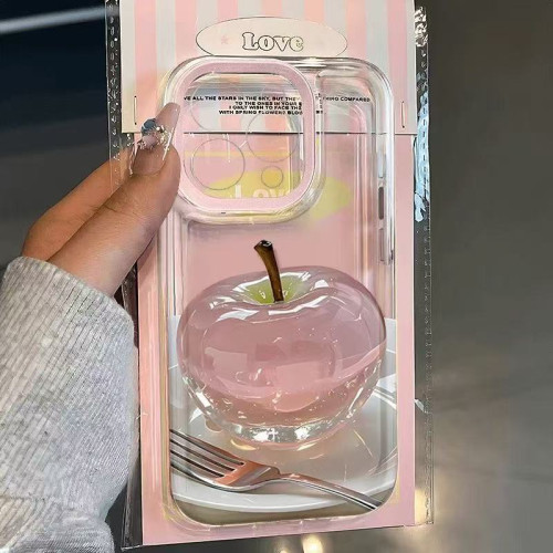 爆款夢幻水晶蘋果適用iPhone16/15promax手機殼蘋果