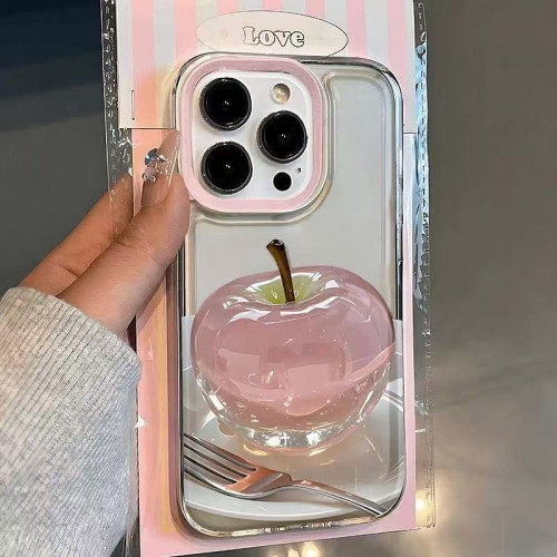 爆款夢幻水晶蘋果適用iPhone16/15promax手機殼蘋果