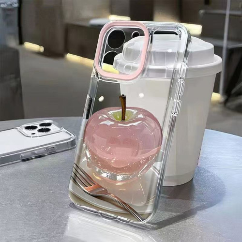爆款夢幻水晶蘋果適用iPhone16/15promax手機殼蘋果