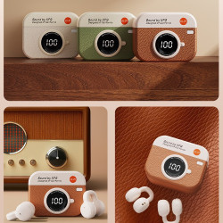 新款Q87觸控耳夾tws無線入耳式降噪數顯電競藍牙耳機