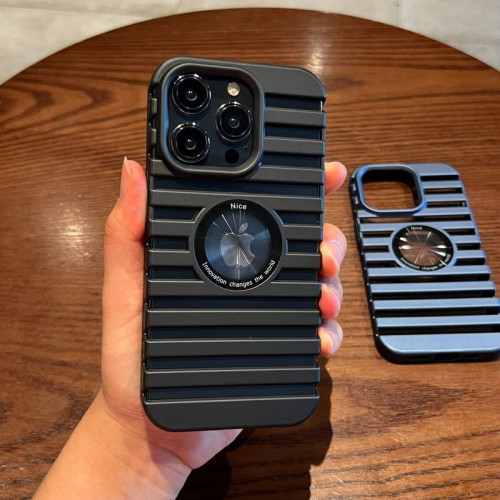 適用iPhone15ProMax手機殼蘋果14pro超薄硬殼13透氣散熱12磨