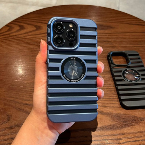 適用iPhone15ProMax手機殼蘋果14pro超薄硬殼13透氣散熱12磨