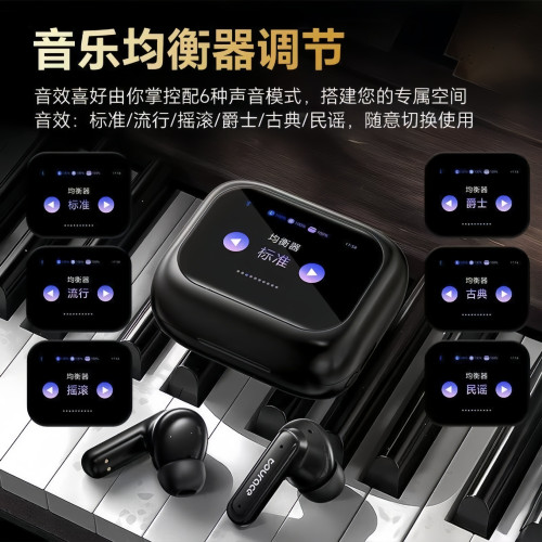 爆款智能翻譯ENC降噪藍牙耳機入耳式 多功能新款無線耳機