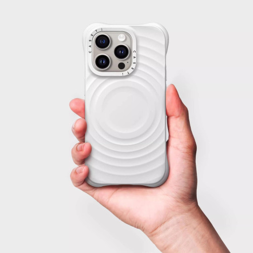 頂版caseti聯名波漾手機殼適用蘋果iPhone16ProMax1415磁吸矽膠套