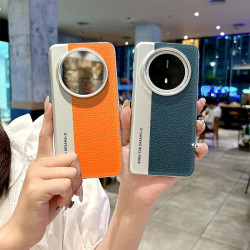 適用華爲mate70pro手機殼60pro保護套pc硬殼70相機款輕奢荔枝紋女