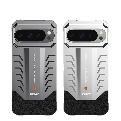 適用谷歌Pixel9Pro系列超跑無邊框金屬彈扣殼散熱谷歌pixel9proXL