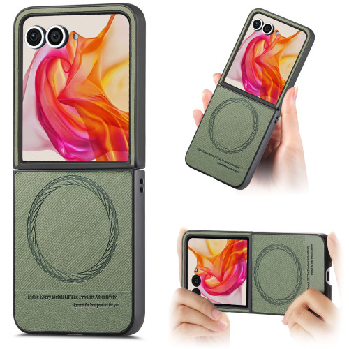 適用MOTO Razr60 Ultra手機殼磁吸簡約皮革moto Razr50保護套 適用MOTO Razr60 Ultra手機殼磁吸簡約皮革moto Razr50保護套