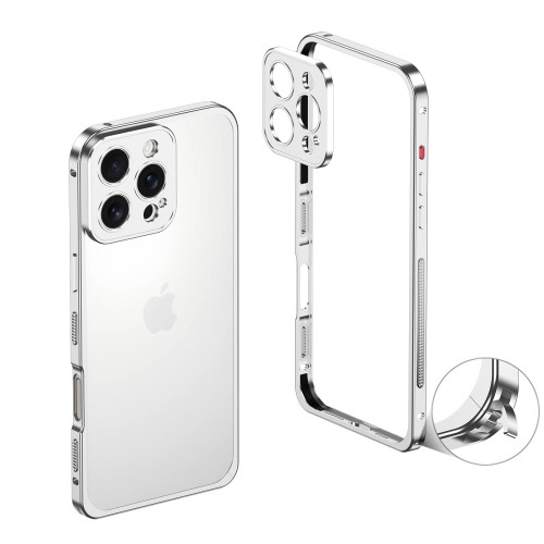 適用蘋果14promax/iPhone14邊框iphone15pro金屬海馬釦手機殼