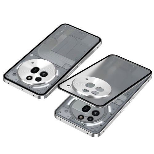適用NothingPhone3APro彈扣手機殼金屬防摔保護套Phone2Aplus