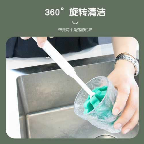 聖誕樹長柄伸縮杯刷母嬰奶瓶刷松樹保溫杯清潔刷禮品