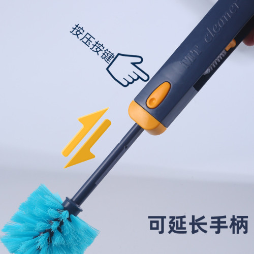 四合一杯刷多功能保溫杯膠圈清潔刷水壺嘴瓶口縫隙奶瓶刷