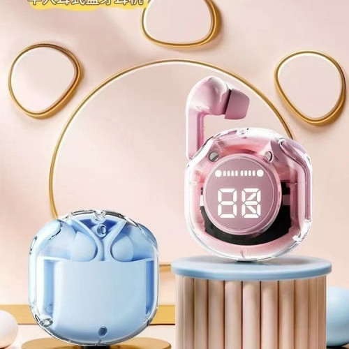 入耳數顯藍牙耳機超長續航透明二代藍牙耳機降噪透明數顯