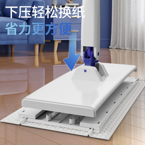 超大免手洗加粗夾厚款抹布靜電洗臉巾除塵拖把家用懶人專用拖布