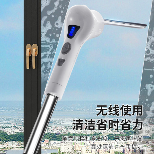 9合1電動清洗神器長柄鋰電動清潔刷子擦玻璃清理內壁無死角工具刷