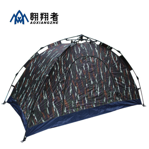 翺翔者虎斑迷彩自動帳篷雙層雨數碼野營可攜式免搭建速開防水 翺翔者虎斑迷彩自動帳篷雙層雨數碼野營可攜式免搭建速開防水