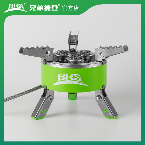 兄弟捷登BRS-73三星爐戶外露營丁烷丙烷可攜式猛火爐具4200w