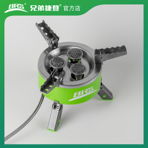 兄弟捷登BRS-73三星爐戶外露營丁烷丙烷可攜式猛火爐具4200w