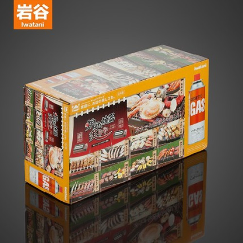 岩谷卡式爐燒烤爐家用可攜式戶外烤肉灶烤串爐野炊卡斯爐