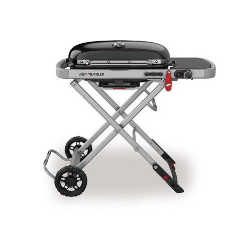 Weber Traveler探享家戶外瓦斯燒烤爐子家用庭院別墅可攜式燒烤架