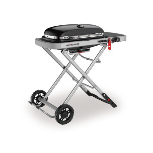 Weber Traveler探享家戶外瓦斯燒烤爐子家用庭院別墅可攜式燒烤架