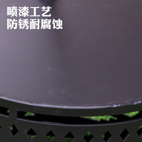 焚火台戶外燒烤架露營柴火爐可攜式折曡炭燒烤爐子篝火架用品裝備