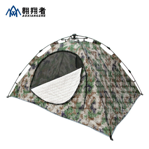 翺翔者單人雙人加棉保暖雙層防雨帳篷四季通加厚保暖