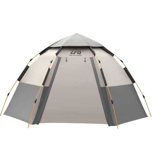 路放戶外帳篷遮陽全自動折曡速開帳篷露營 5-8人防水防雨六角帳篷 路放戶外帳篷遮陽全自動折曡速開帳篷露營 5-8人防水防雨六角帳篷