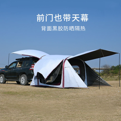 戶外充氣帳篷野營露營自動車尾帳篷SUV延伸天幕車頂車邊全套