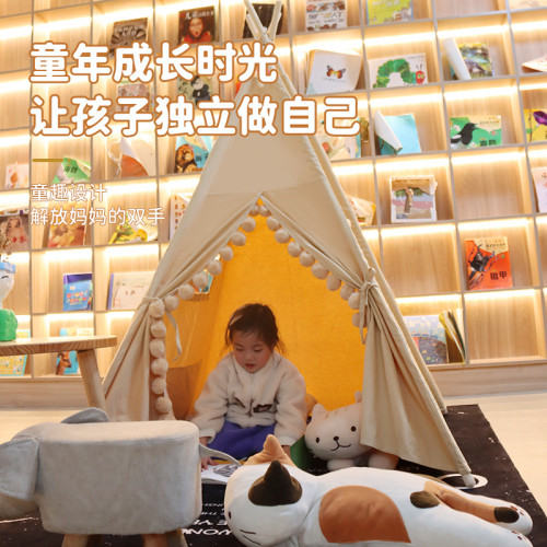印第安兒童帳篷室內遊戯屋家用寶寶男孩女孩公主城堡小房子玩具屋