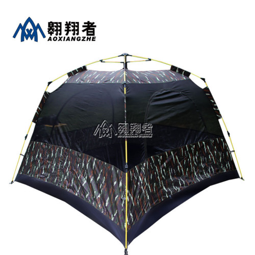 翺翔者戶外多人自動帳篷公園民宿露營景區可攜式大空間帳篷