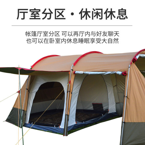 帳篷兩室一廳帳篷露營防風防蚊戶外旅行新款安全可靠