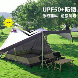 帳篷戶外可攜式折曡露營裝備用品全自動防雨加厚兒童室內公園速開