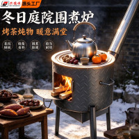 新款柴火灶家用農村柴火爐燒木柴移動灶大鍋台戶外野營爐具子地鍋