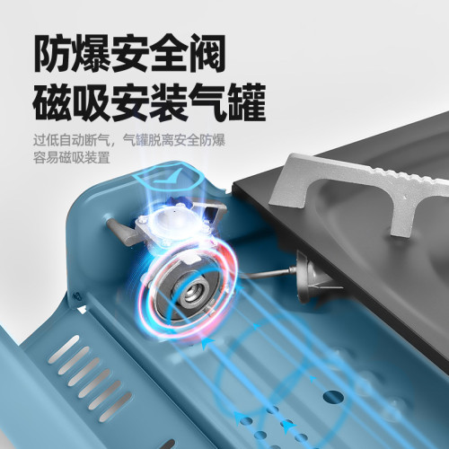 卡式爐戶外可攜式野外爐具露營炊具卡斯火鍋瓦斯瓦斯爐卡磁爐商用