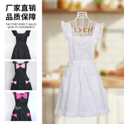 時尚韓版圍裙花藝美容美髮師工作服奶茶咖啡店女圍腰