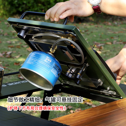 山野戶外猛火爐瓦斯爐瓦斯爐防風桌面爐露營野餐IGT爐具炊具氣爐