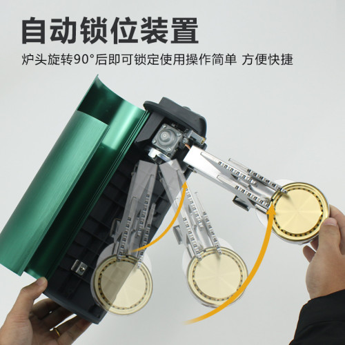 戶外野營可攜式折曡式卡式爐瓦斯爐戶外爐具卡磁爐丁烷爐野外爐具