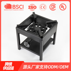 鑄鐵瓦斯爐簡易灶具大猛火爐頭北美戶外爐20PSI