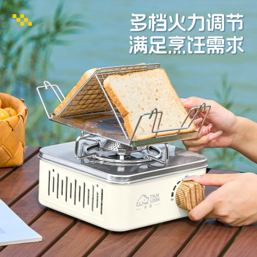益多可攜式迷你卡式爐家用戶外野外露營小型炊具丁烷氣瓦斯爐
