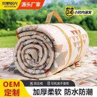 野餐墊加厚帶鋁模戶外防潮墊露營帳篷折疊可攜式防水帳篷墊加厚防水