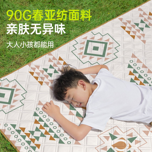 野餐墊加厚帶鋁模戶外防潮墊露營帳篷折疊可攜式防水帳篷墊加厚防水