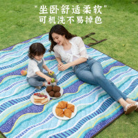 防水超音波防潮墊可攜式牛津布加厚沙灘墊露營必備野餐墊野餐墊
