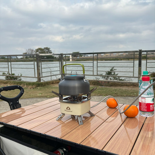 露營卡式爐煮茶爐具瓦斯爐可攜式瓦斯爐猛火瓦斯爐分體式打火鍋