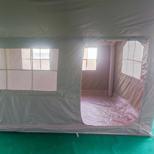 充氣帳篷戶外野營過夜大型超大自動折曡可攜式小屋防雨露營裝備