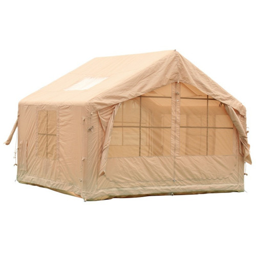 充氣帳篷戶外露營過夜防雨加厚露營小屋防曬7.5平米露營裝備可攜式