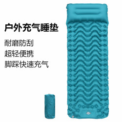 戶外充氣墊輕量化可攜式徒步登山帳篷睡墊加厚防潮墊單人午休墊